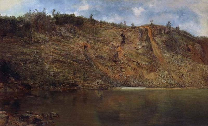 Homer Dodge Martin The Iron Mine,Port Henry